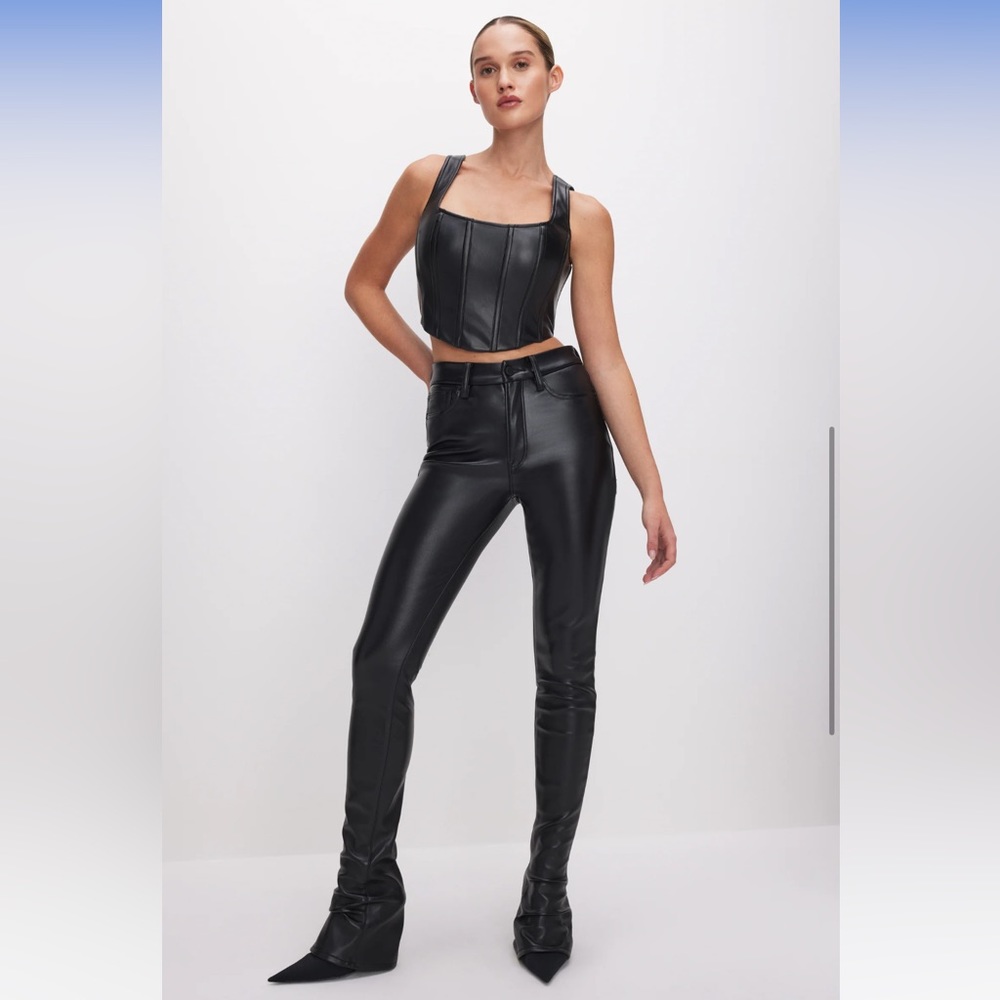 Good American Better than Leather Corset